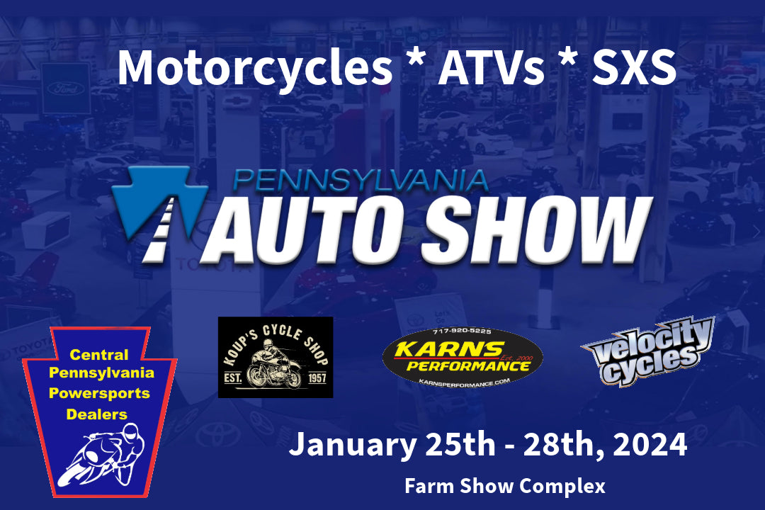 2024 PA Auto Show Motorcycles and More Koup's Cycle Shop