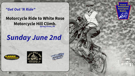 CPPD Ride to White Rose Hill Climb "Get Out 'N Ride Event"