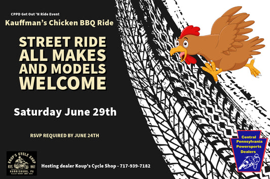 CPPD Kauffman’s Chicken BBQ Ride "Get Out 'N Ride Event"