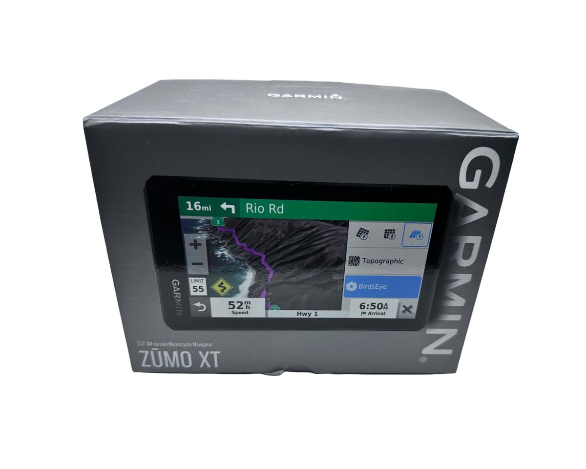 Garmin Zumo XT 5.5" Motorcycle GPS Nav with Mounts 010-02296-00