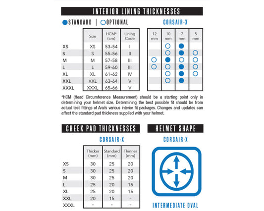 Arai Corsair-X Motorcycle Helmet Black Frost