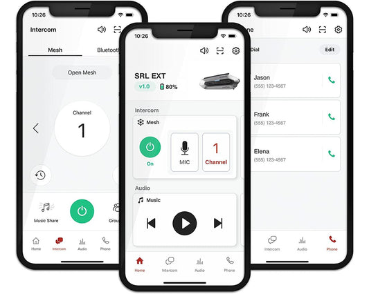 Sena SRL-EXT Shoei RF-1400 Mesh Bluetooth Communication System 0502-0000-02