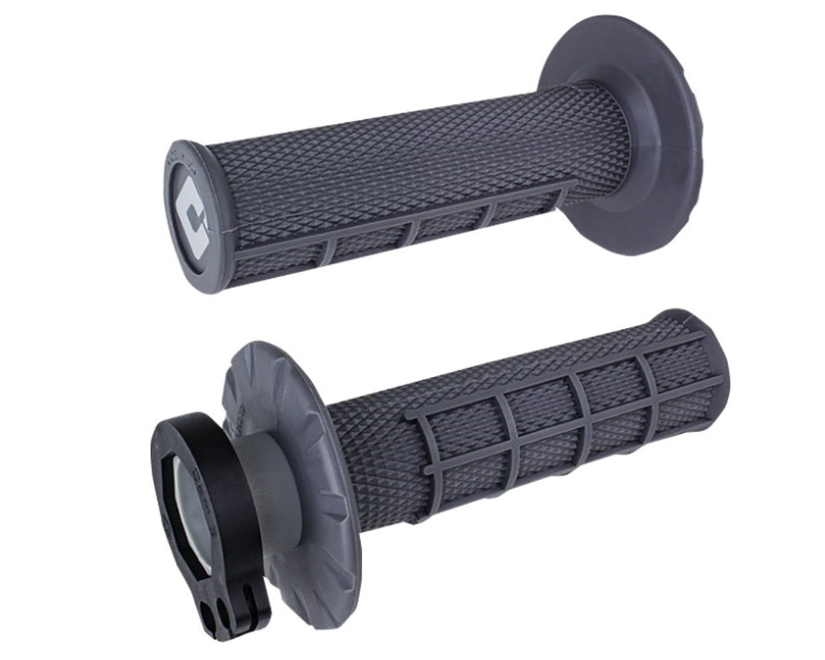 ODI Motorcycle Grips Half Waffle Graphite H36HWH
