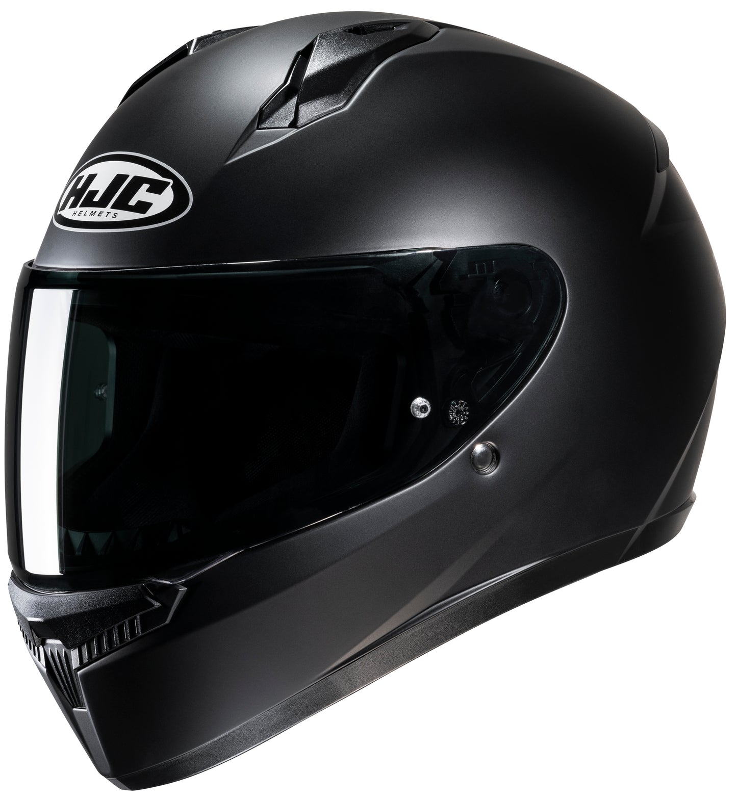 HJC C 10 Motorcycle Full Face Helmet Matte Black