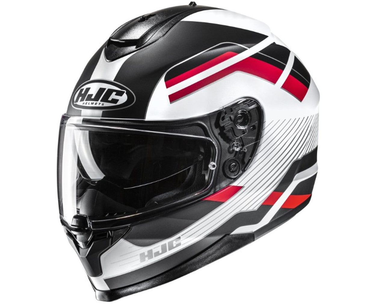 HJC C70 Motorcycle Helmet Belis Red/Black/White