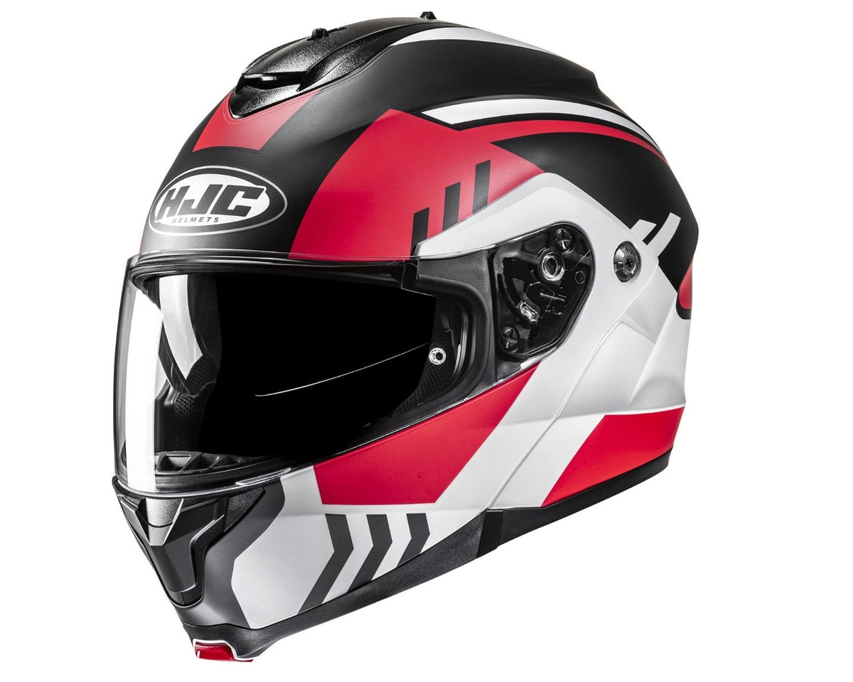 HJC C91 Modular Motorcycle Helmet KAON RedWhite/Black