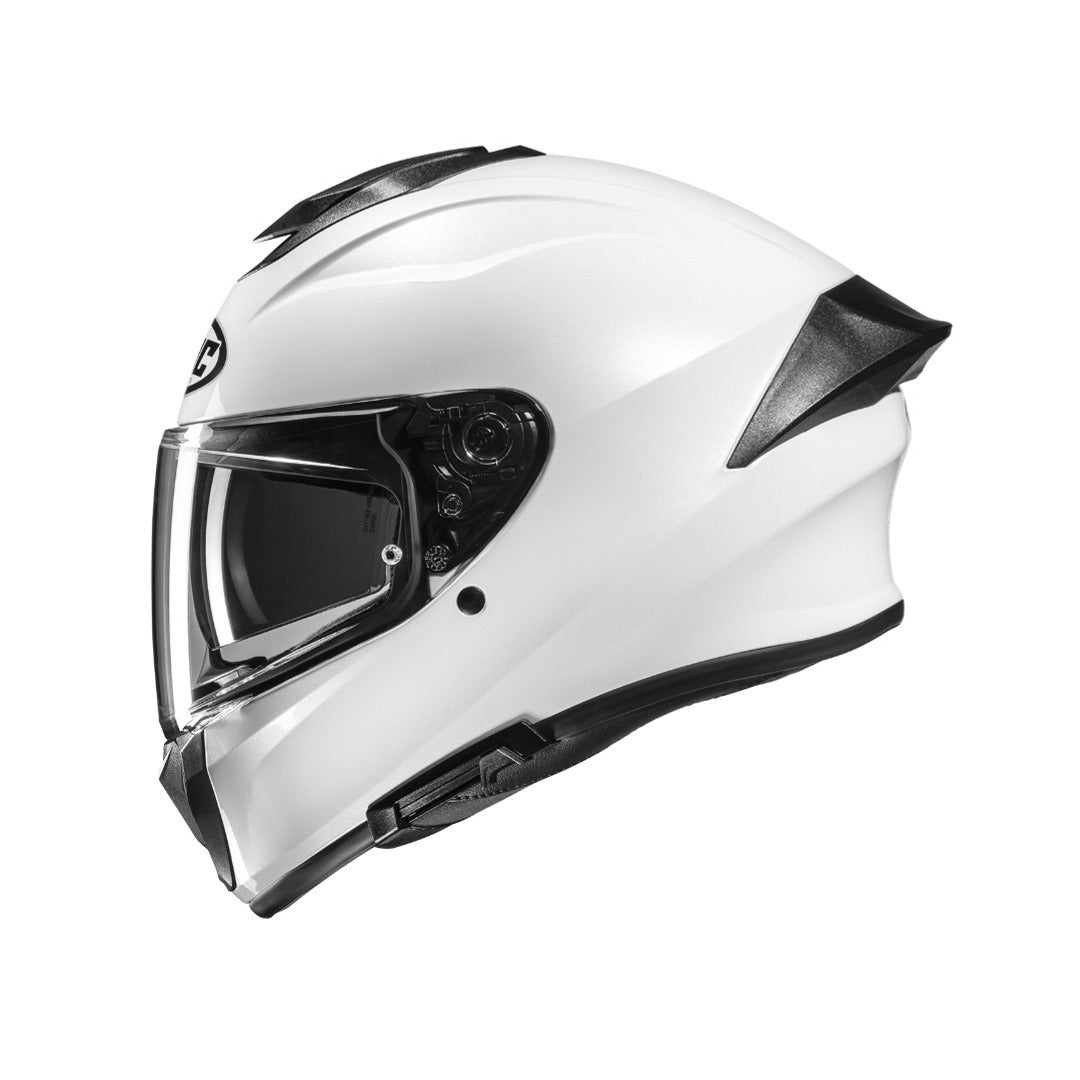 HJC C71 Motorcycle Full-Face Helmet Pearl White