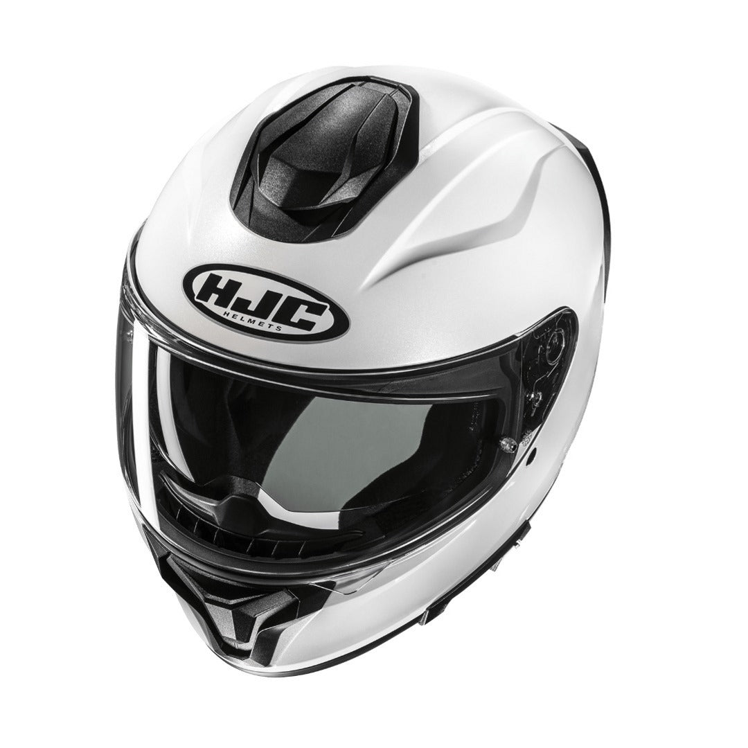 HJC C71 Motorcycle Full-Face Helmet Pearl White