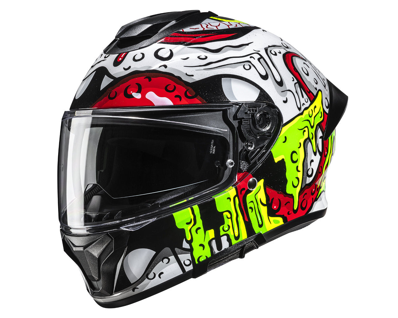 HJC C71 Full-Face Motorcycle Helmet Squeeze MC-41
