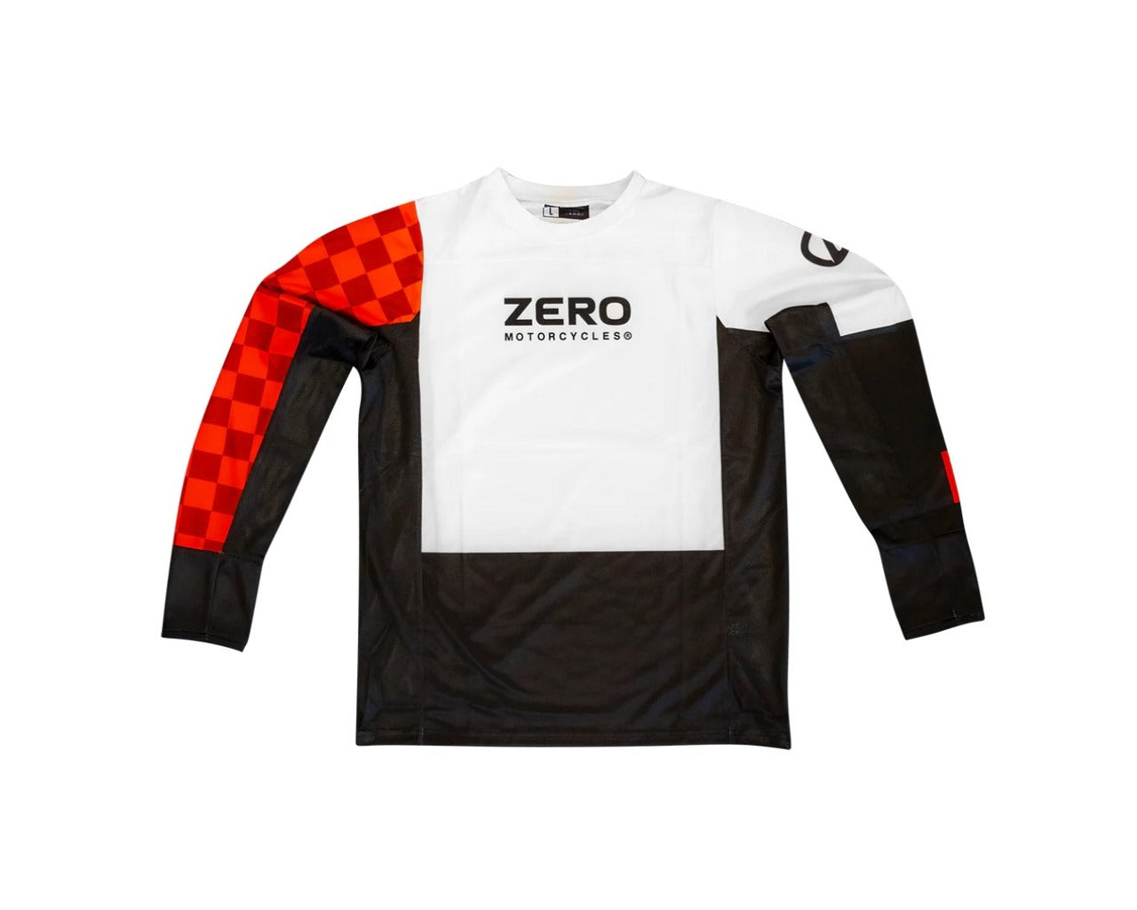 Zero Motorcycles MX Riding Jersey - Long Sleeve XB XE White