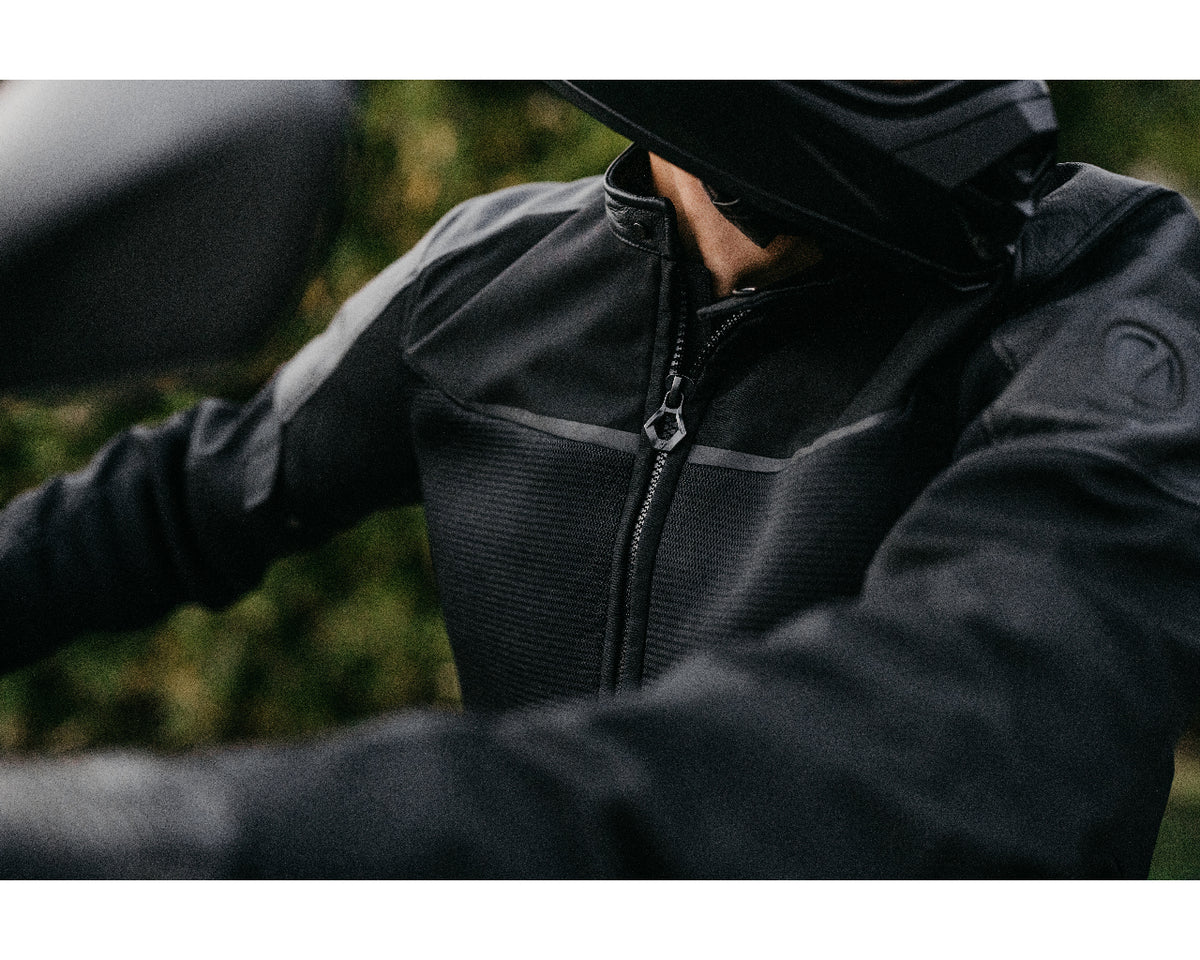 Zero Motorcycles by REV'IT Aero Street Riding Mesh Jacket Black