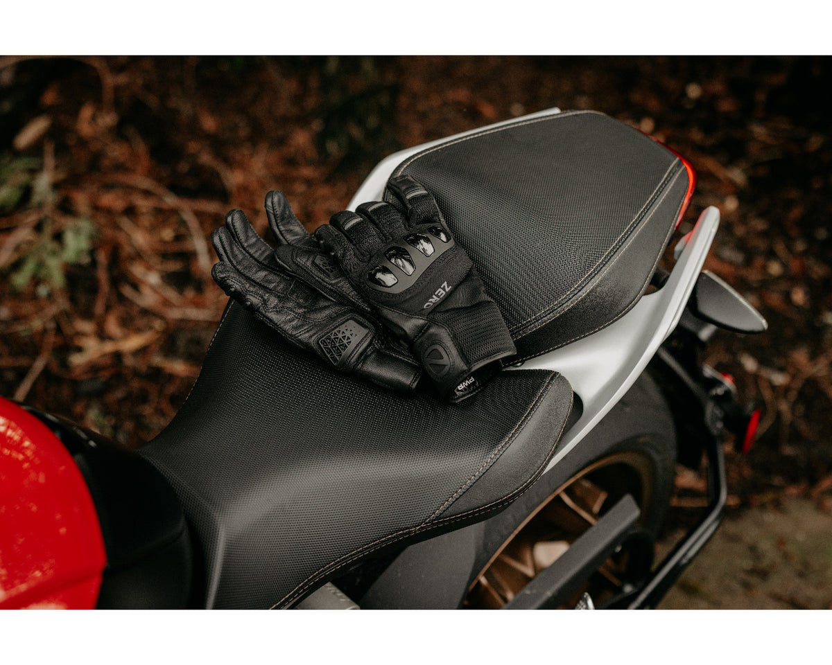 Zero Motorcycles By REV'IT Cartel Street Riding Mesh Gloves Black