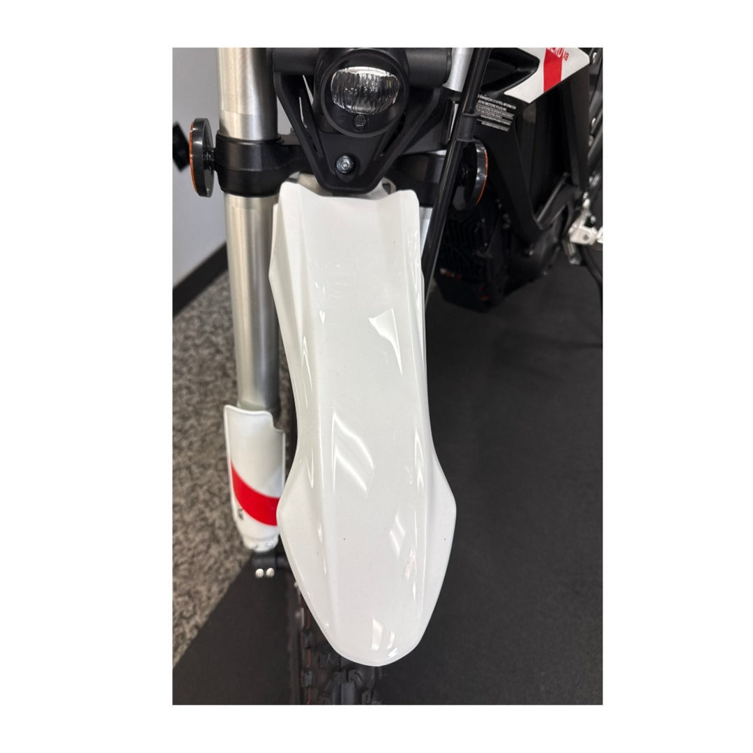 ZERO Motorcycles OEM Front Fender, White XB 10001959-01-F68