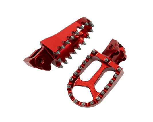 ZERO Motorcycles KKE Racing Footpegs Red XE 10003950-01-F71