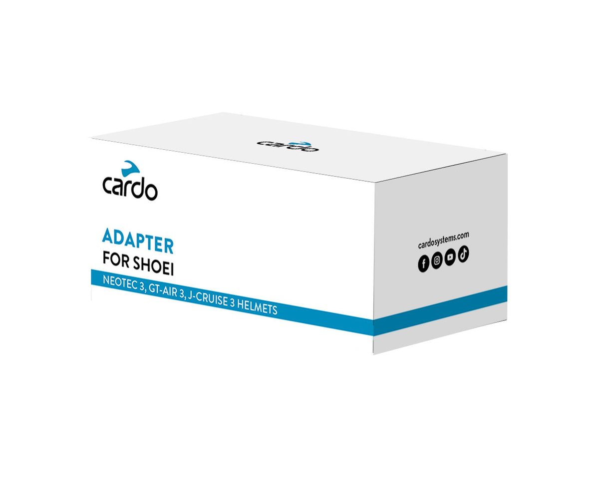 Cardo Shoei Gen 3 Adapter Neotec 3, GT Air 3,J-Cruise 3 1400-0015-00