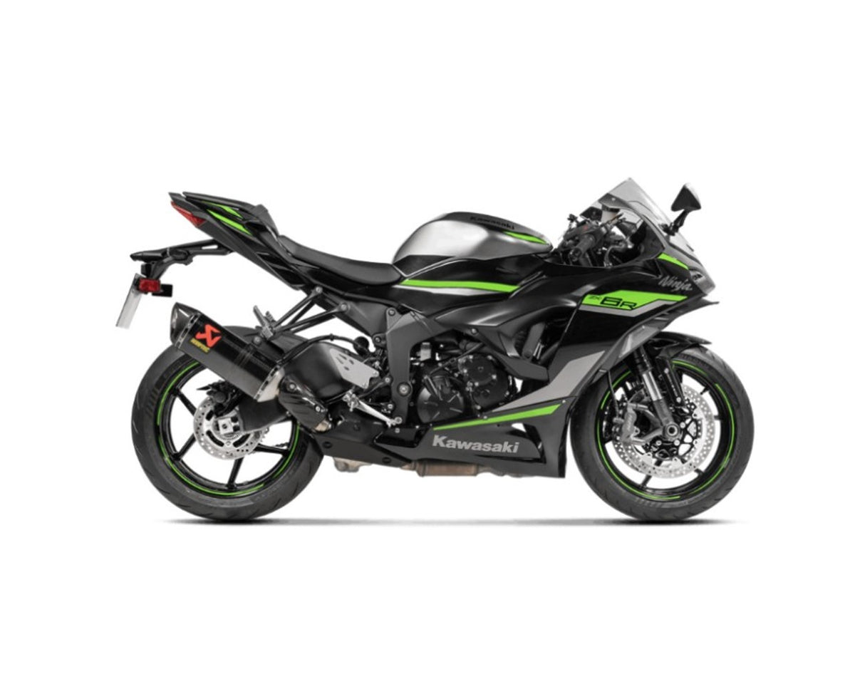Akrapovic Slip-on Muffler Carbon Fiber ZX-6R Ninja S-K6SO7-HZC/3