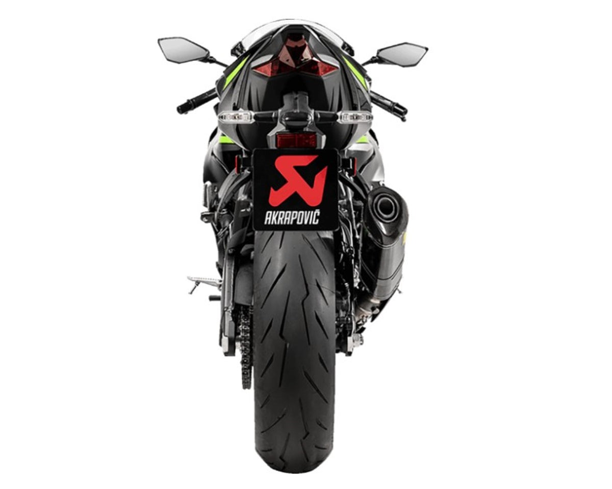 Akrapovic Slip-on Muffler Carbon Fiber ZX-6R Ninja S-K6SO7-HZC/3