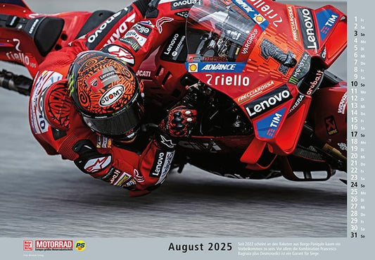 Motorrad-Rennsport 2023 MOTORRAD MotoGp 12 Month Motorcycle Racing Calendar