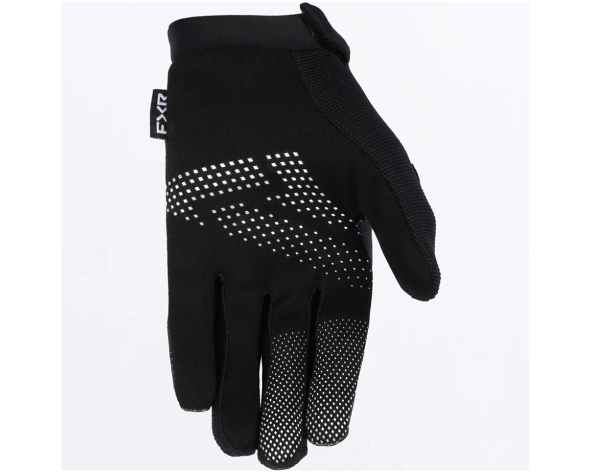 FXR Youth Reflex M Gloves Black - White
