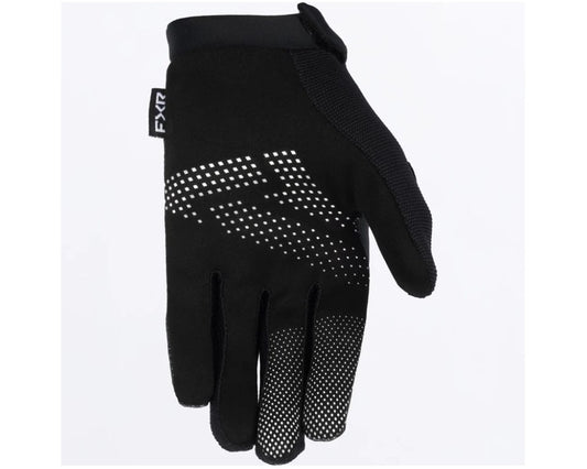 FXR Youth Reflex M Gloves Black - White