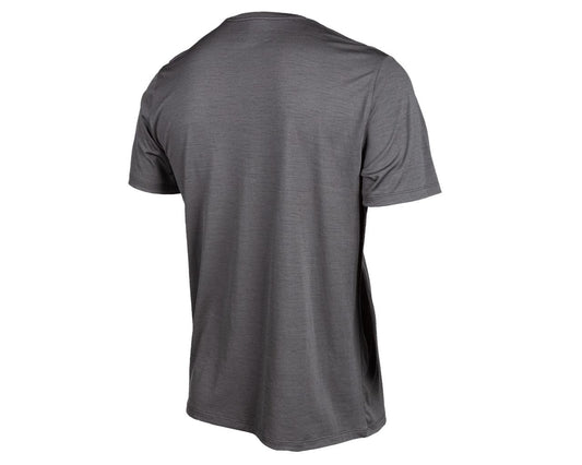 Klim Teton Merino Wool Short Sleeve Base Layer Asphalt