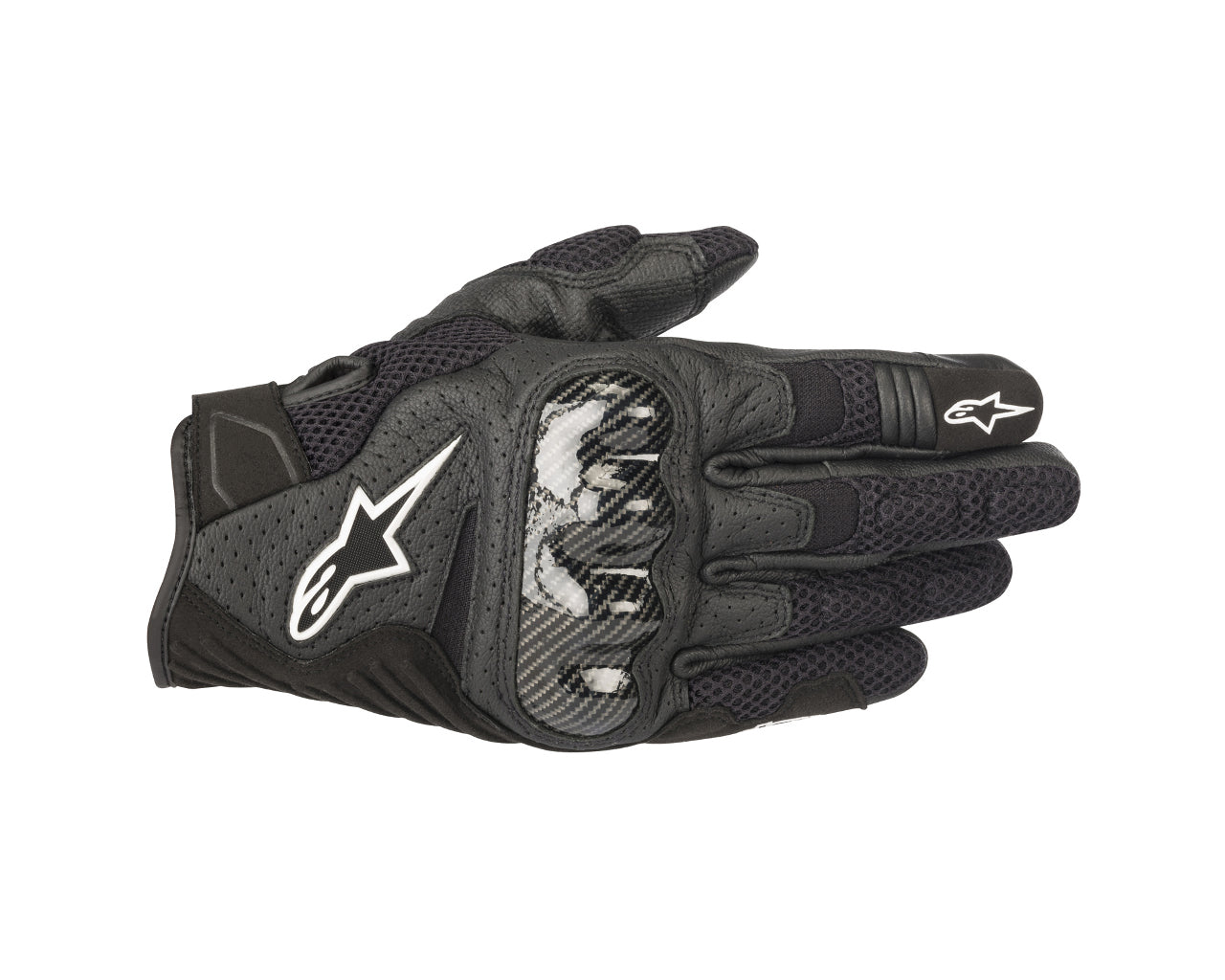 Alpinestars SMX-1 Air V2 Motorcycle Gloves Black