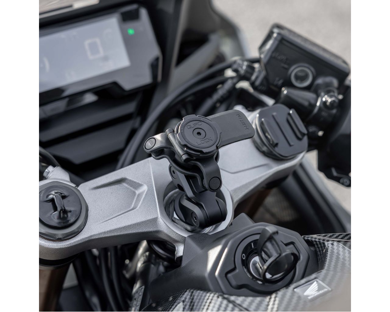 Quad Lock Motorcycle Fork Stem Mount Pro (Aluminum) QLM-FSM-PRO