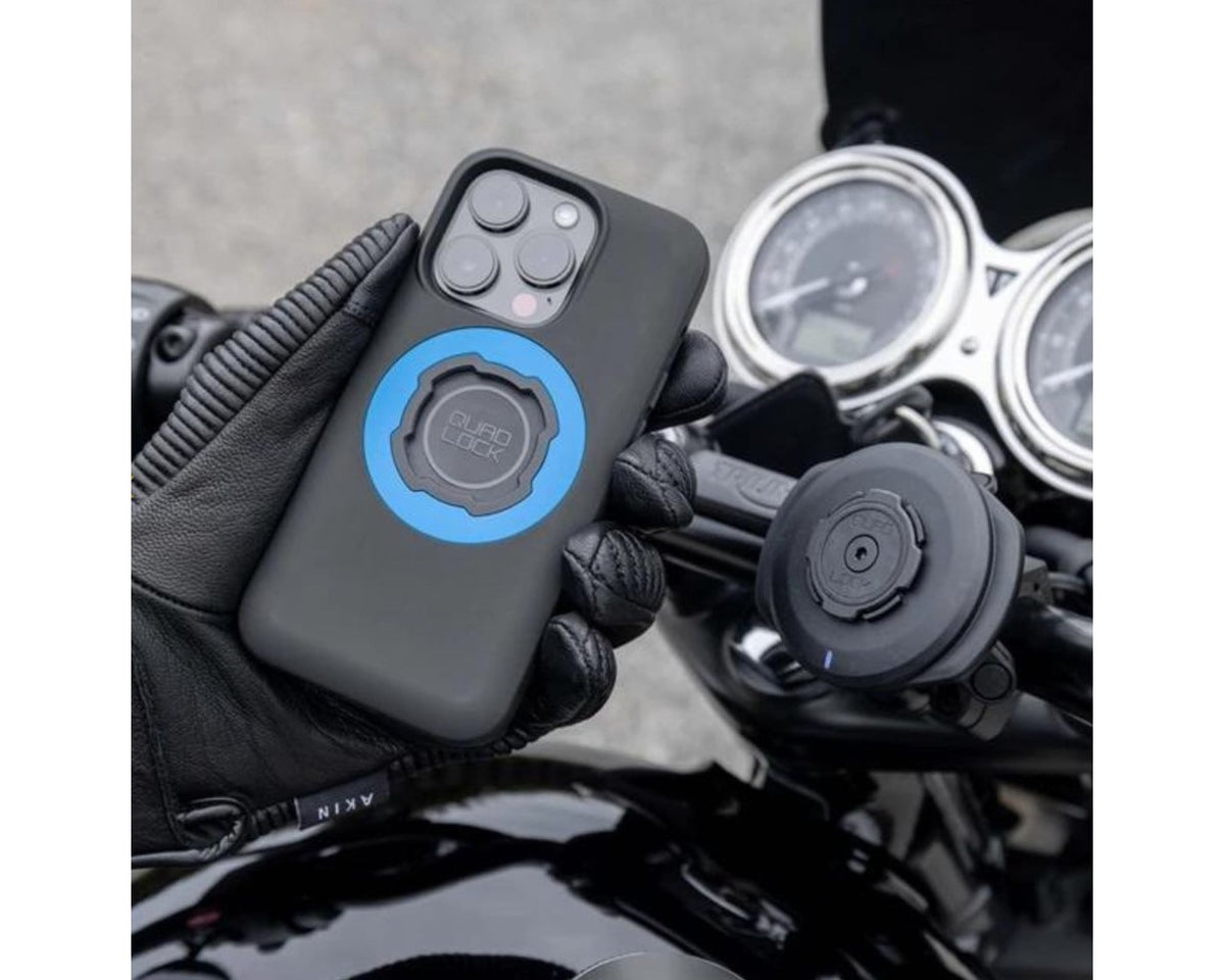 Quad Lock Mag Case for iPhone Google Samsung Black