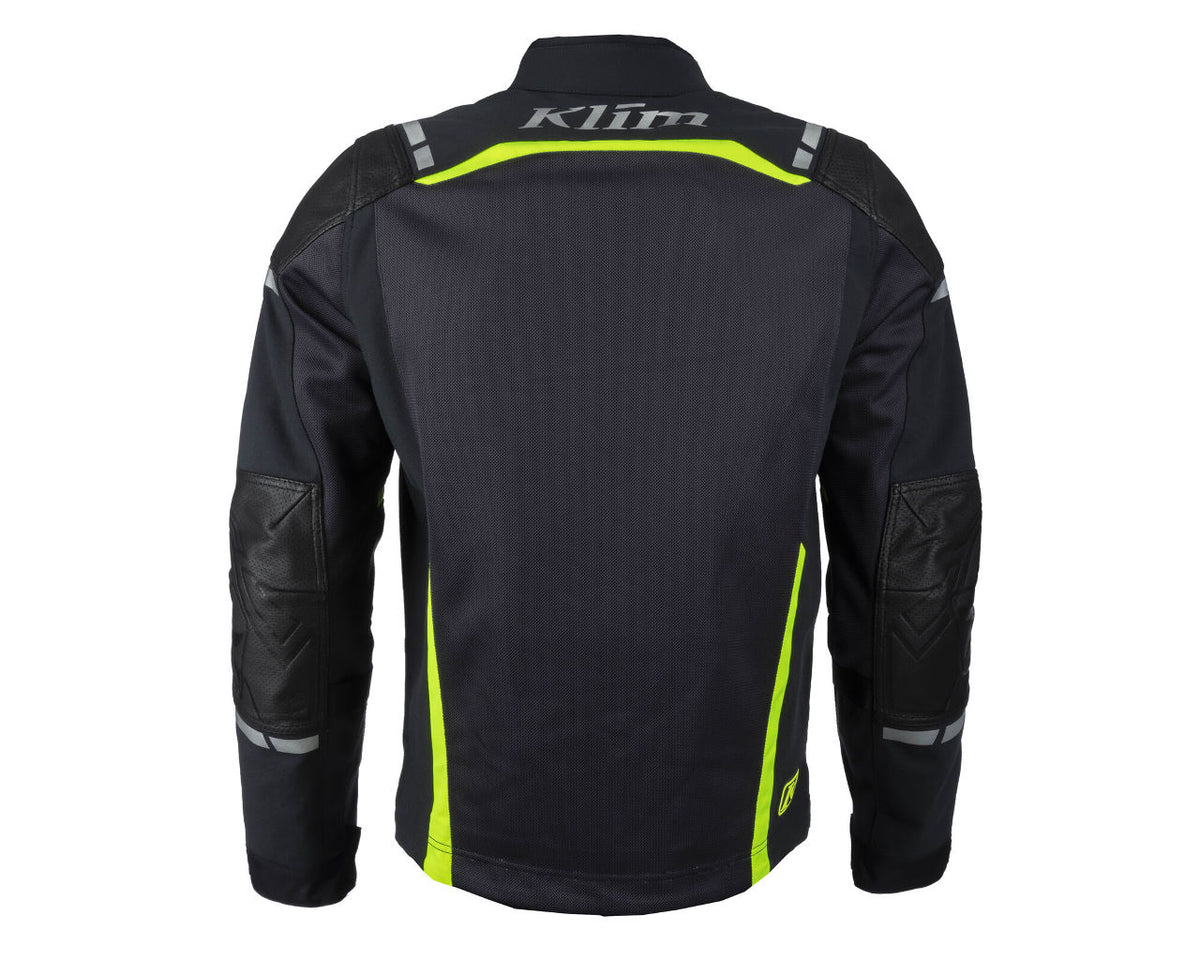 Klim Induction Pro Vented Motorcycle Jacket Hi-Viz Asphalt