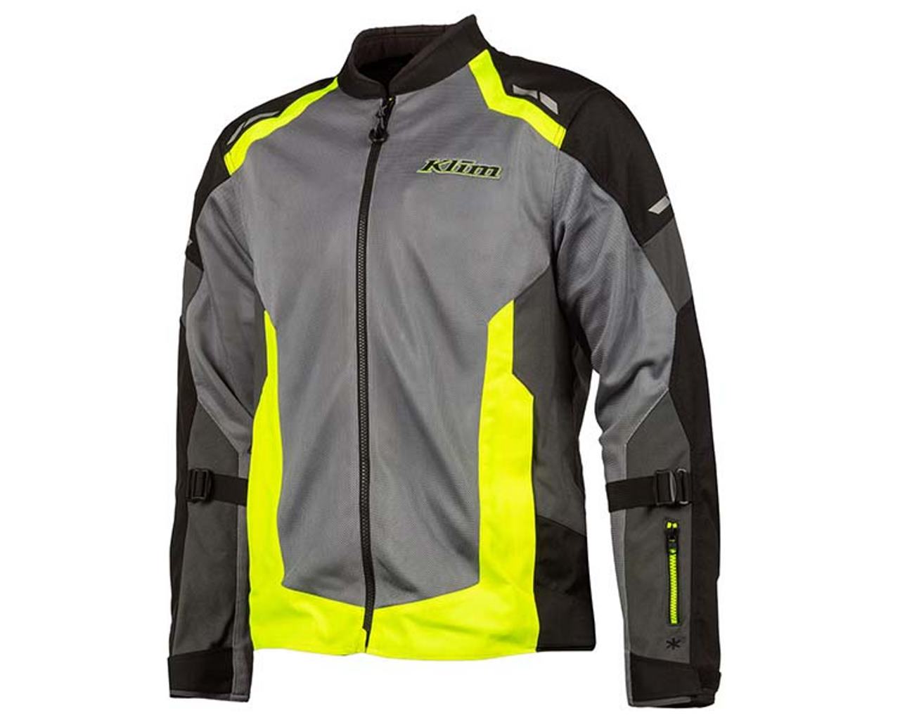 Klim Induction Vented Jacket Gray/H-Viz