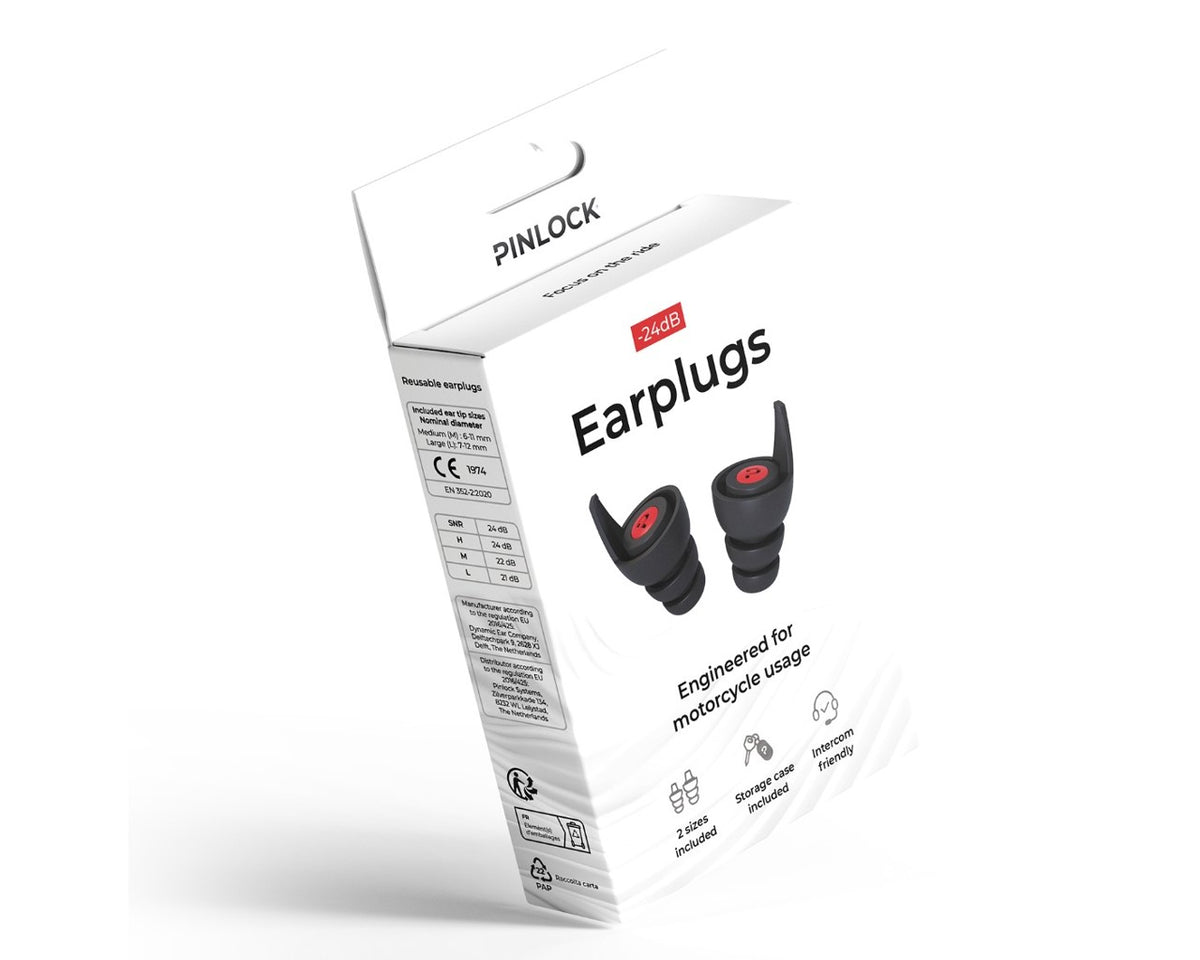 Pinlock Powersports Earplug Set With Case 00507