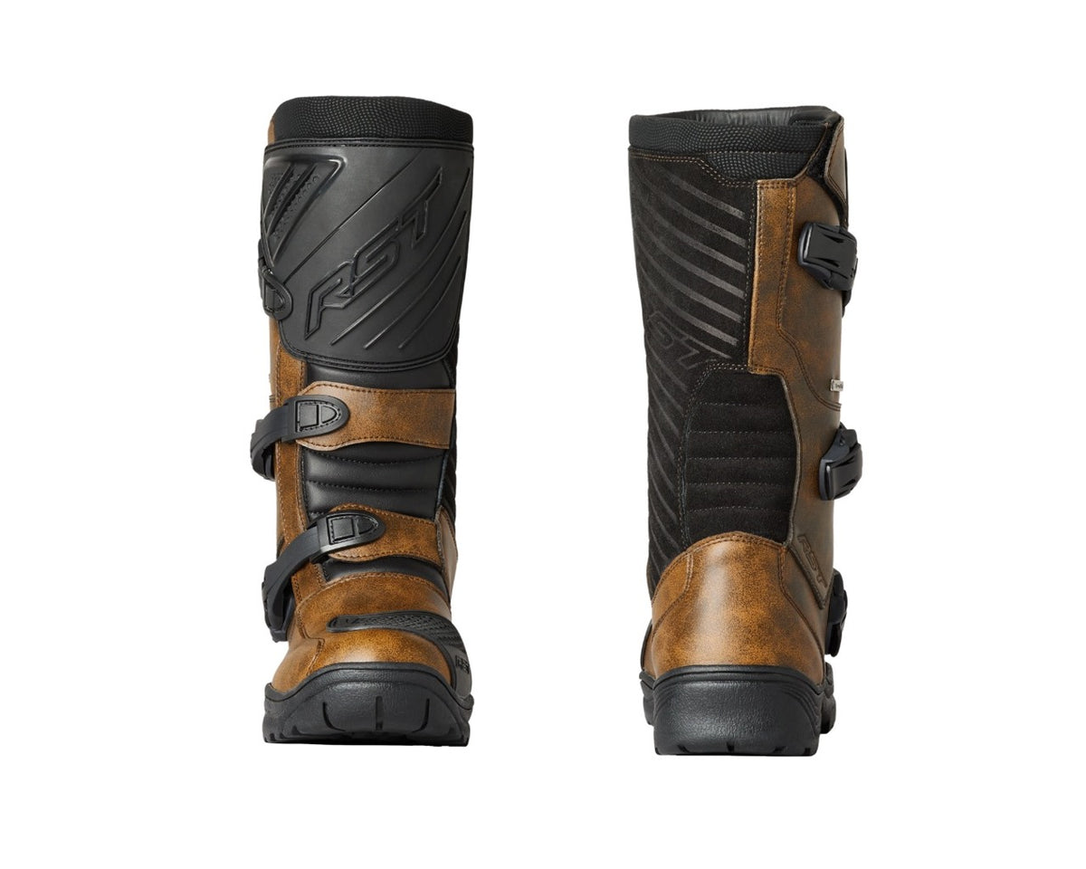 RST Pro Series Ambush CE Mens Waterproof Adventure Motorcycle Boots Brown