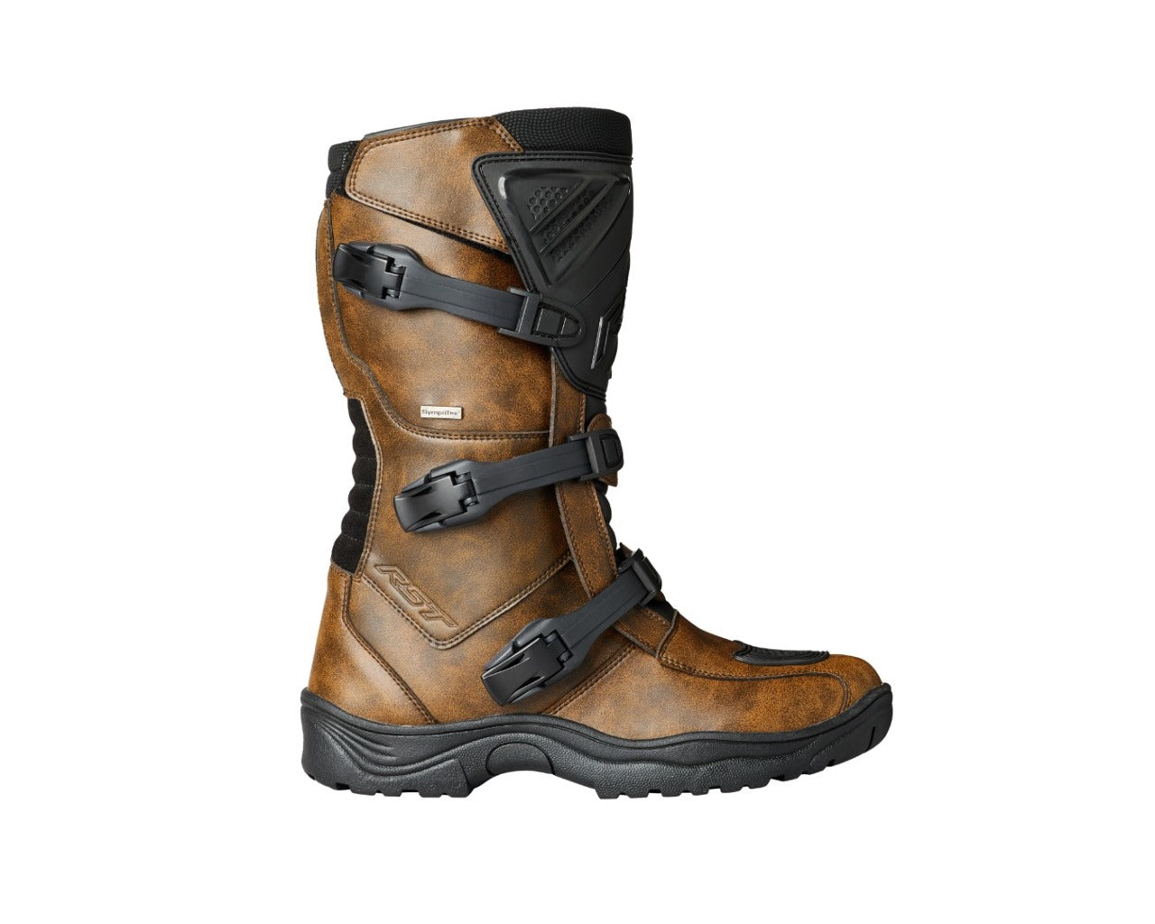 RST Pro Series Ambush CE Mens Waterproof Adventure Motorcycle Boots Brown