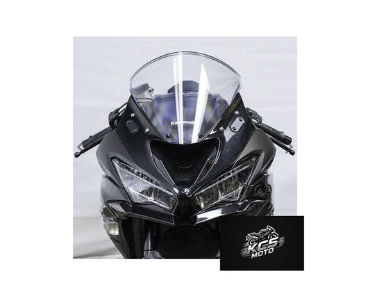 KCS Moto Mirror Block Offs Kit Black Kawasaki ZX6RR