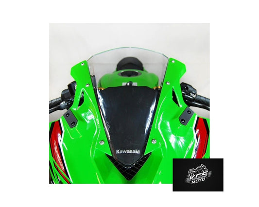 KCS Moto™ Mirror Block Offs Kit Black Kawasaki ZX4RR