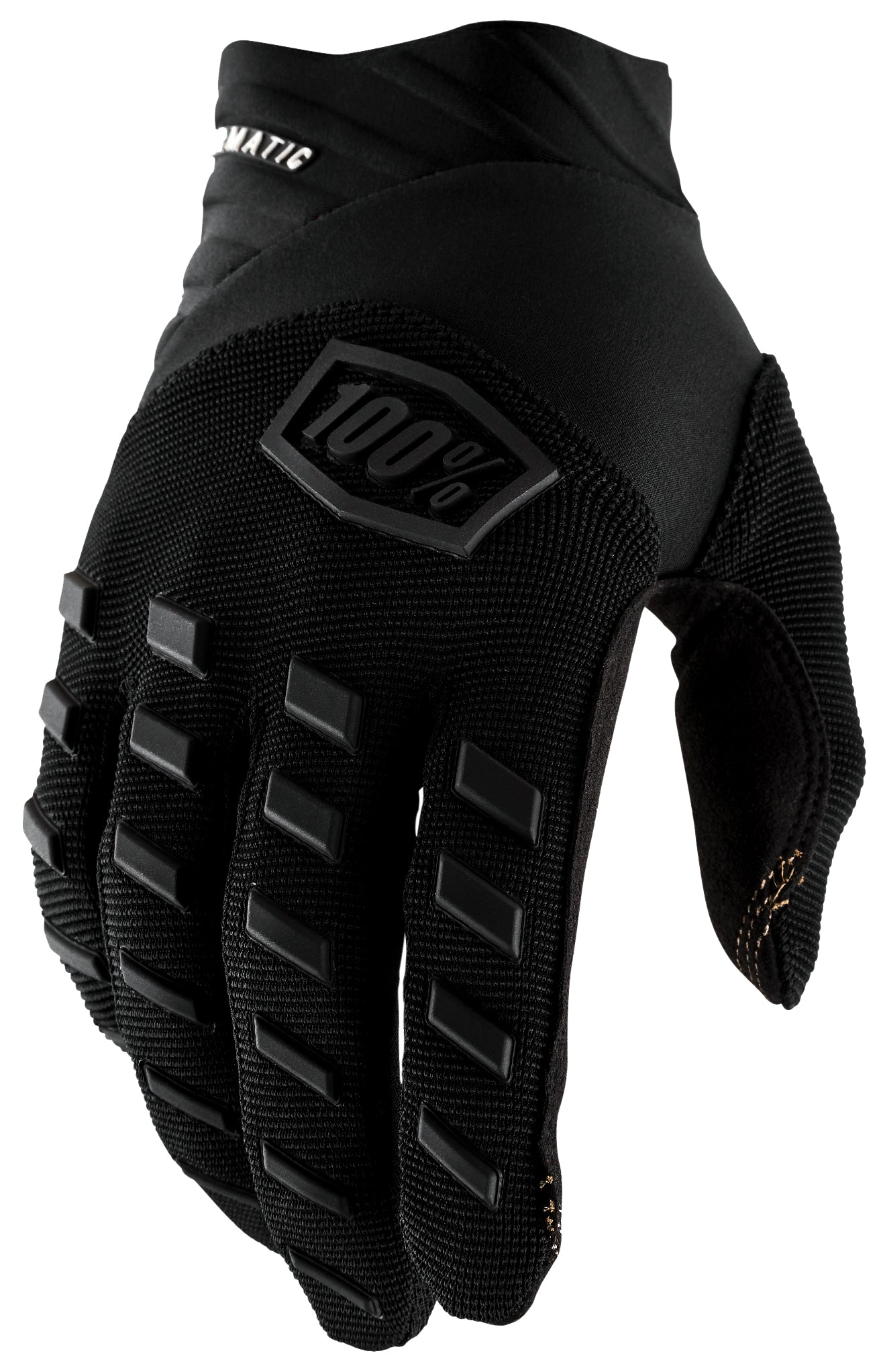 100%` Airmatic MX Dirtbike Glove - Youth Black/Coal