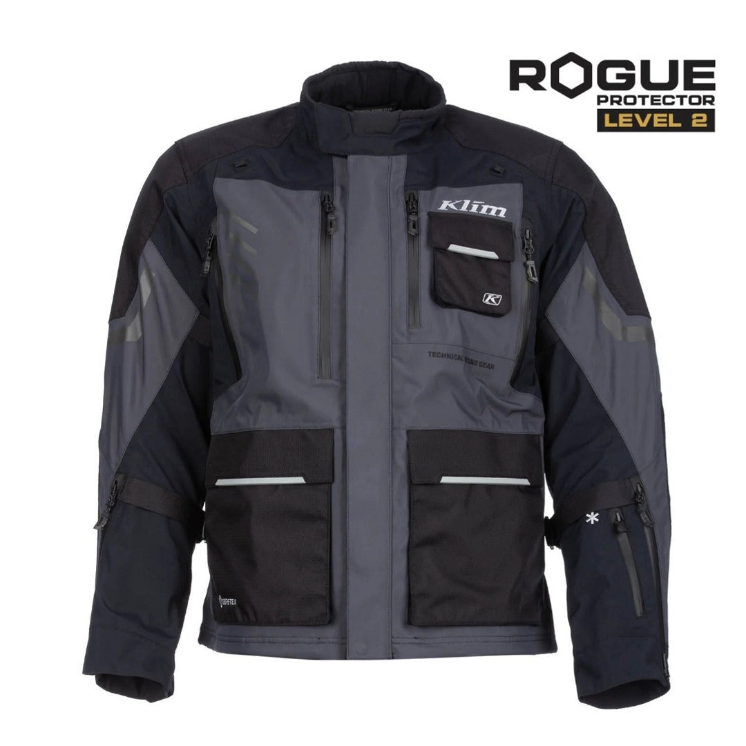 Klim Carlsbad Motorcycle Jacket Gore-Tex Waterproof Black