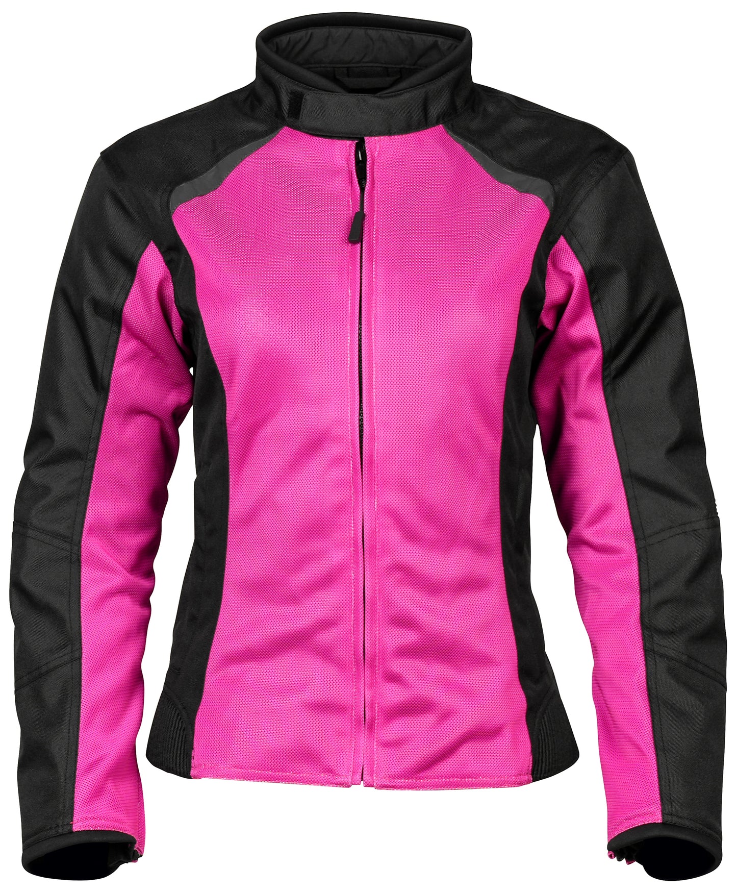 Noru Josei Womens Mesh Motorcycle Riding Jacket Pink/Black
