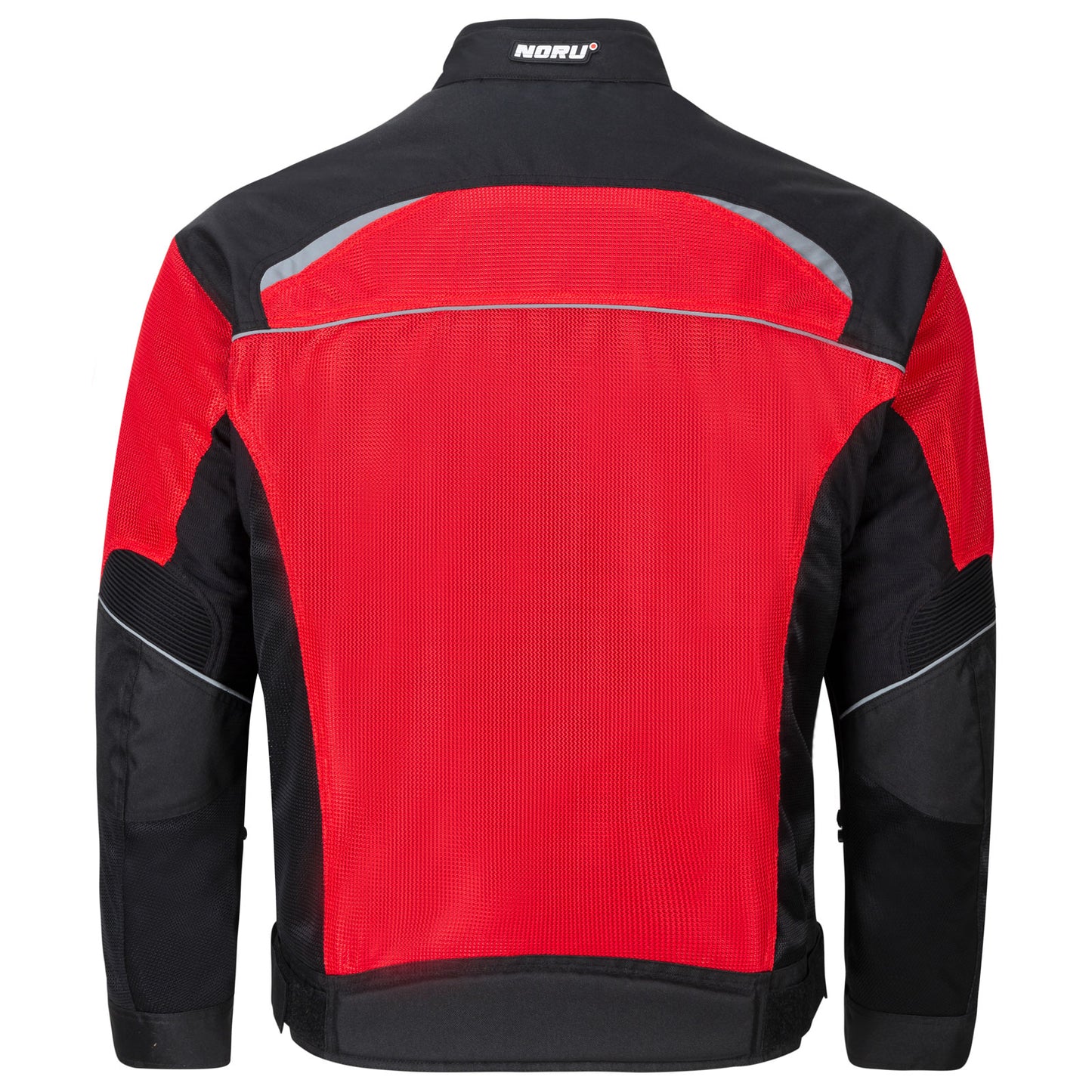 Noru Kuki Mesh Motorcycle Jacket w/ Zip Out Lining Red/Black