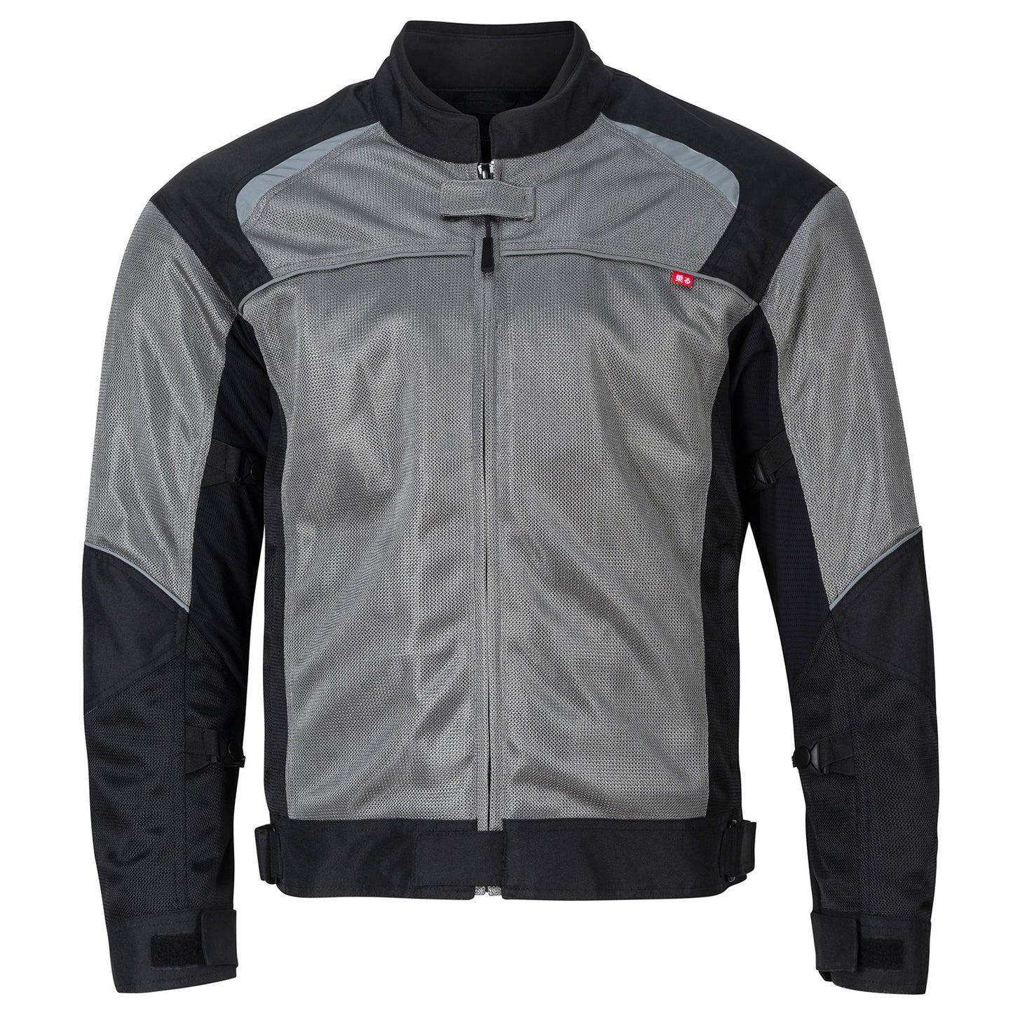 Noru Kuki Mesh Motorcycle Jacket w/ Zip Out Lining Grey/Black