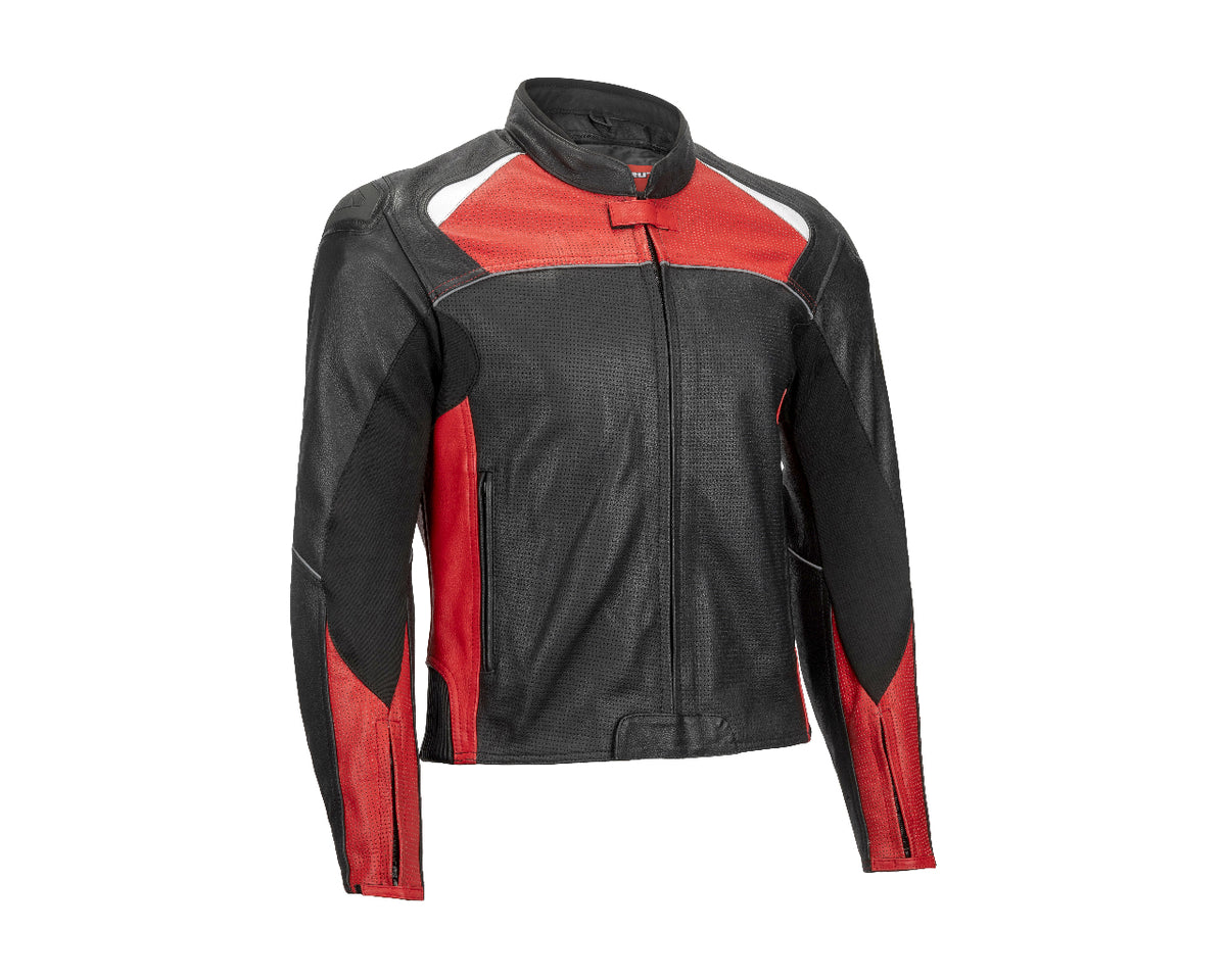 Noru Maruchi Leather Jacket Black/Red