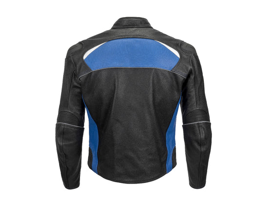 Noru Maruchi Leather Jacket Black/Blue