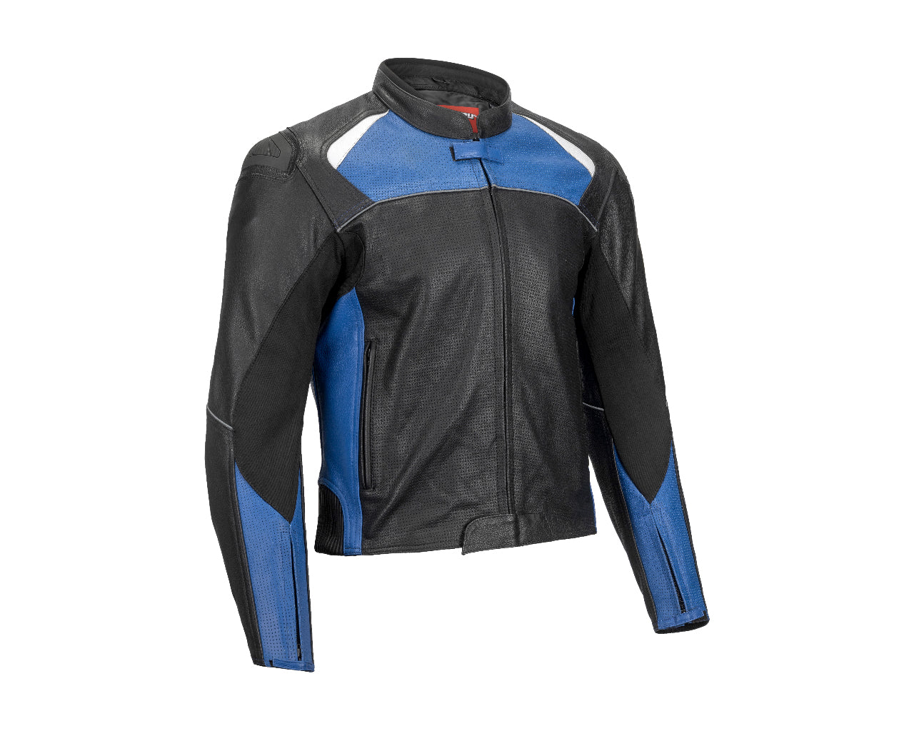 Noru Maruchi Leather Jacket Black/Blue
