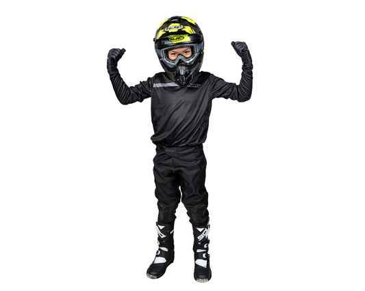 Noru Sugo Youth MX Off Road Pants Black