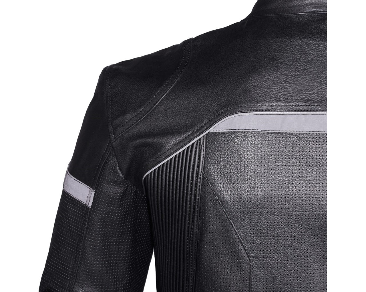 Noru Tetsuo Leather Motorcycle Riding Jacket Black