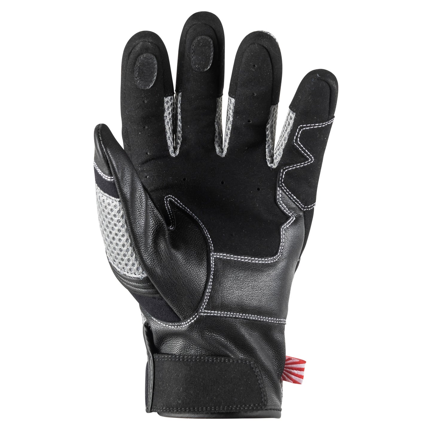 Noru Kiryu Mesh Summer Glove Grey/Black