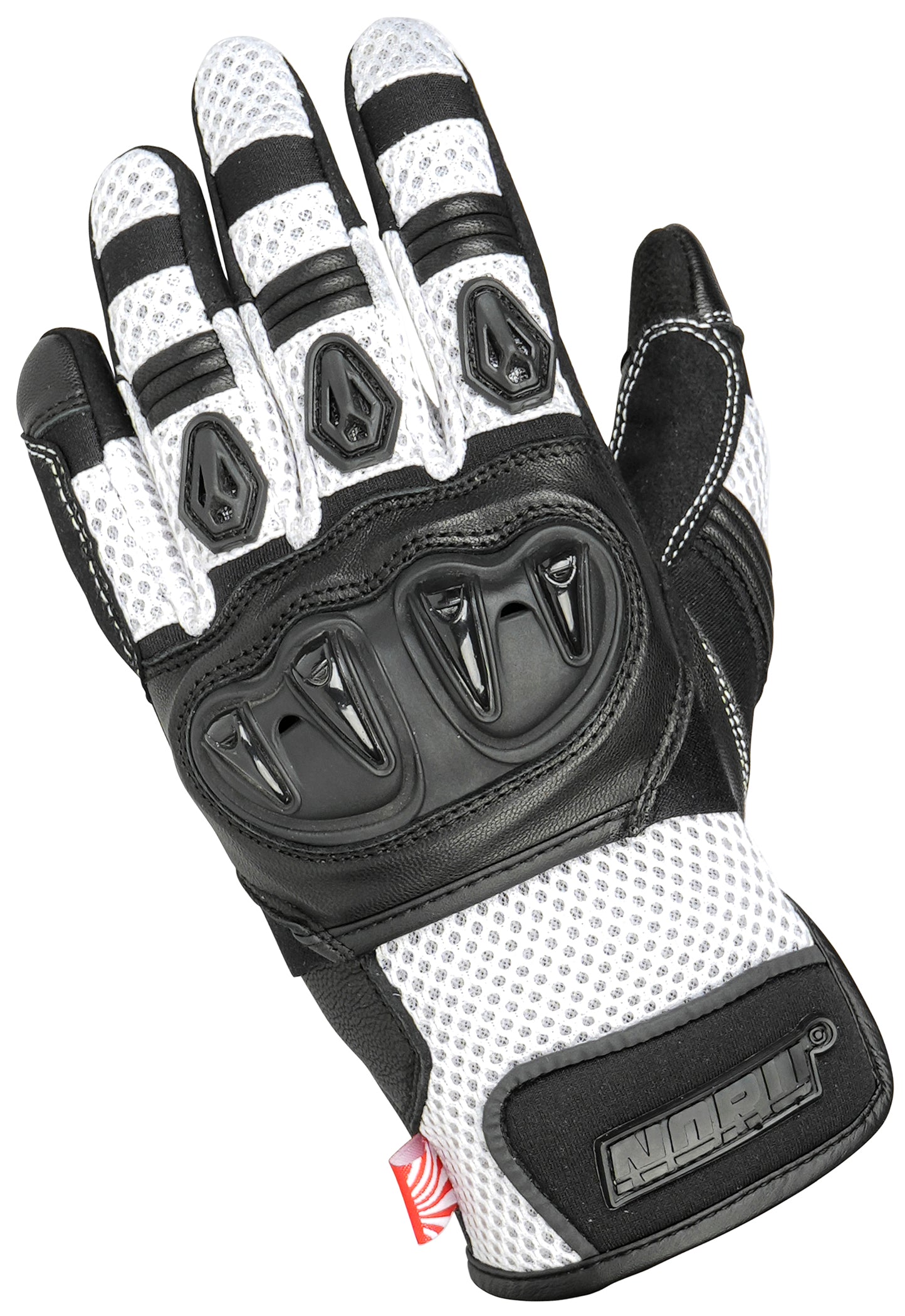 Noru Kiryu Mesh Summer Glove - Womens White/Black