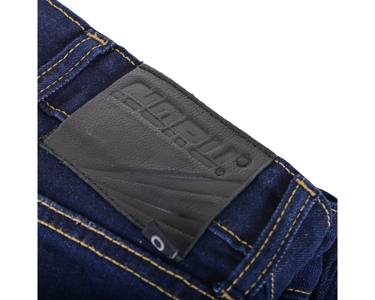 Noru Delta Denim Blue Jeans Motorcycle Armor Blue