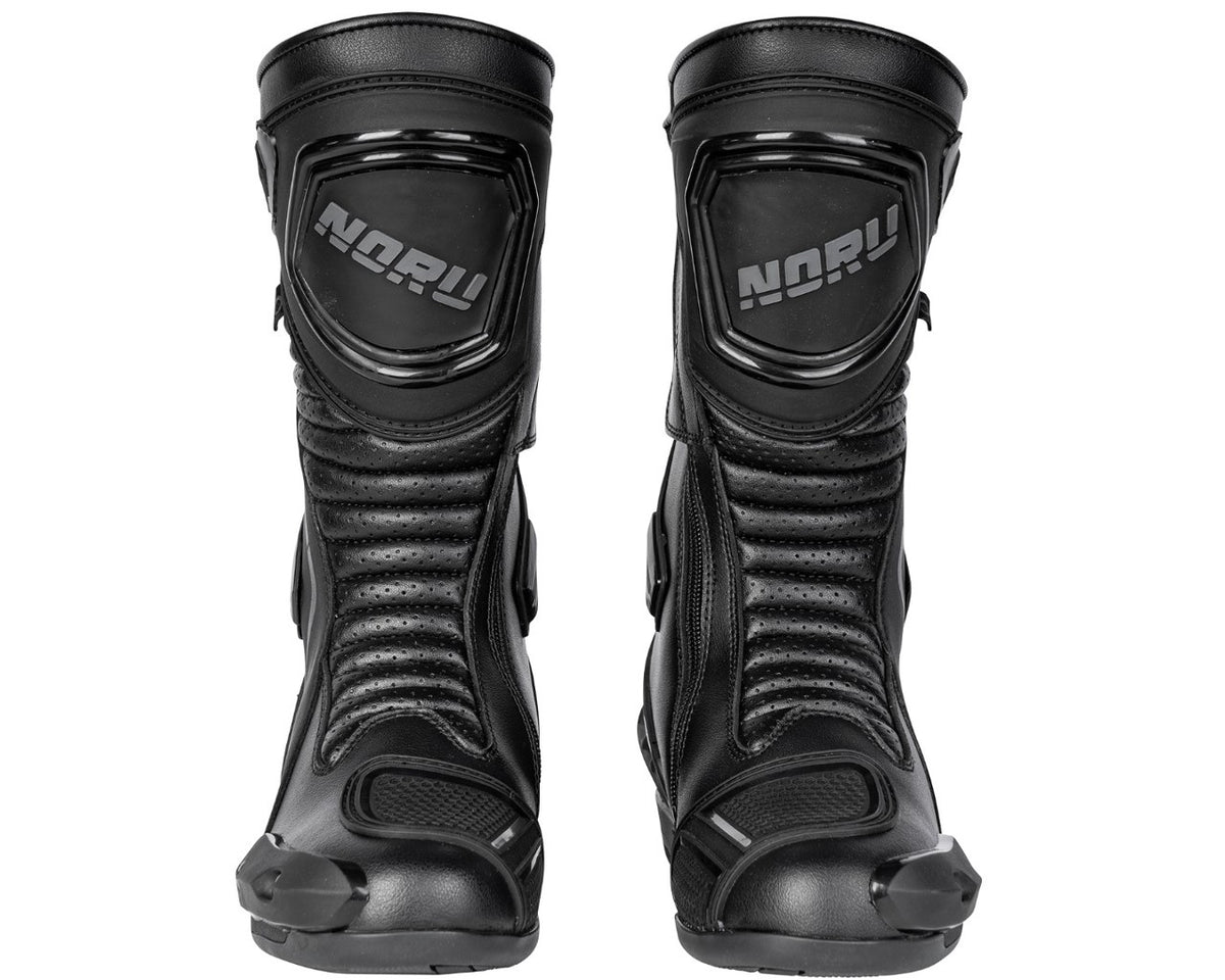 Noru Hakone Street / Track Motorcycle Boots Black