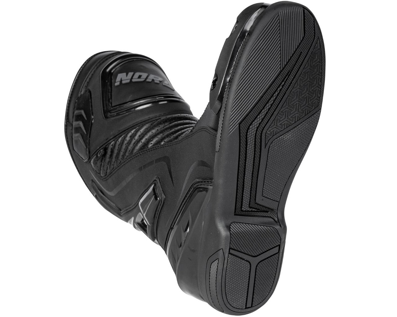 Noru Hakone Street / Track Motorcycle Boots Black